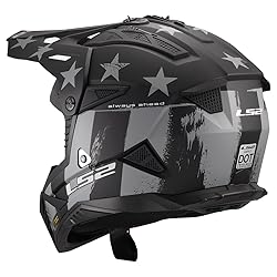LS2 Helmets Gate II Full Face MX Motorcycle Helmet