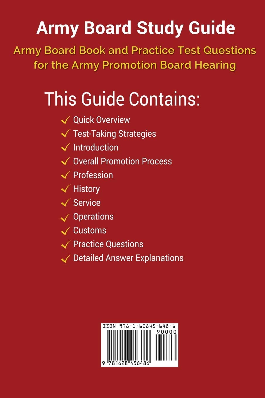Army Board Study Guide Army Board Book And Practice Test Questions For The Army Promotion Board Hearing Test Prep Books Amazon In Books