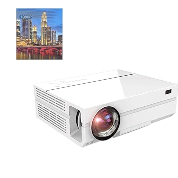 GJZhuan T26 Proyector LED HD 1080P Micro Proyector 4K ...