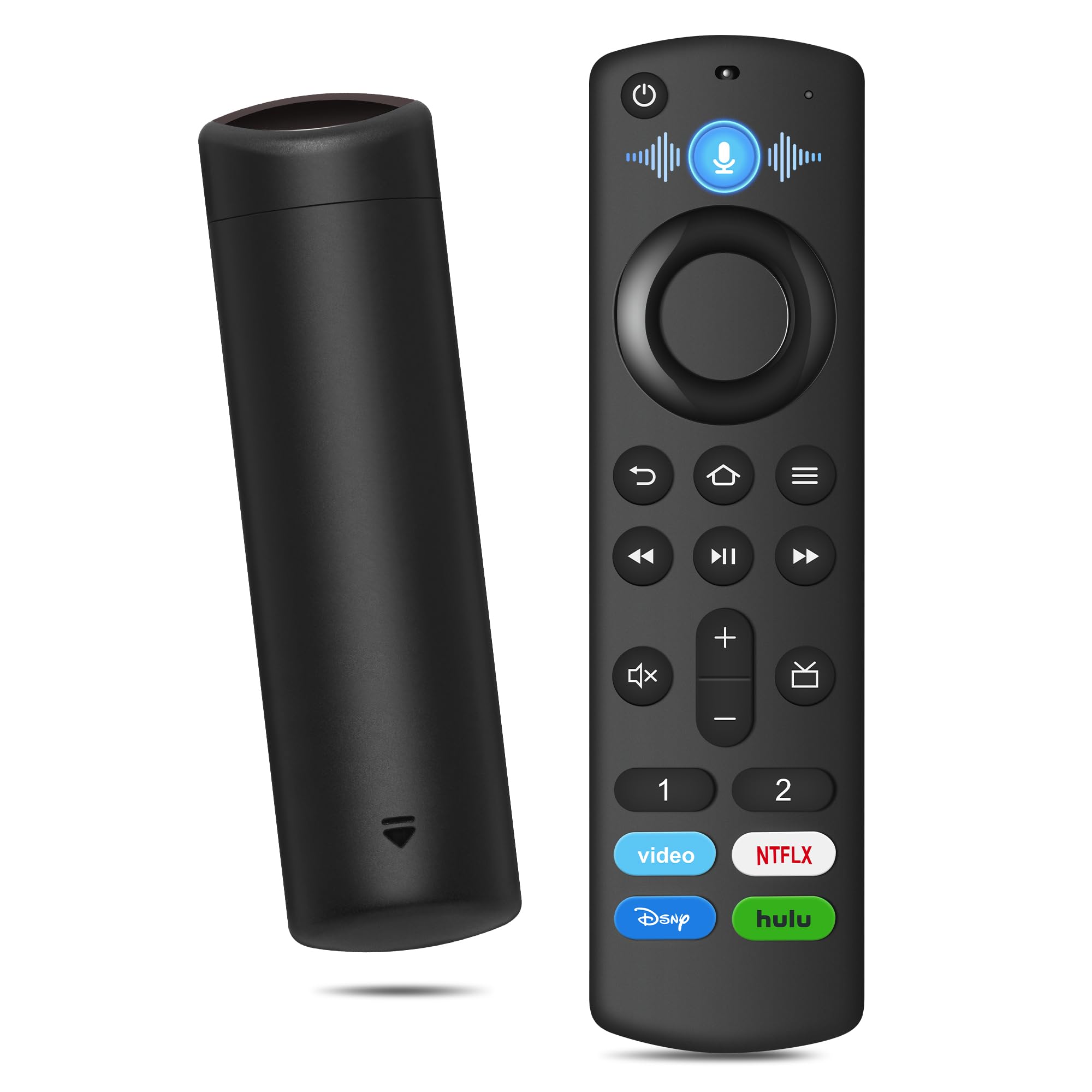 Photo 1 of Replacement Remote Control Compatible with All Fire Series Insignia, Firestick Remote for TV 3rd Gen/Stick(4K/4K Max/Lite/HD) TV Cube with Voice Controller