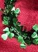 Shamrocks Foil Wire Green Garland - 12' (1 Pc.) Irish Decoration for a Festive St. Patrick's Day Celebration