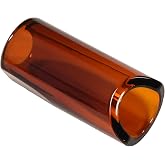 The Rock Slide Amber Glass Slide - Medium