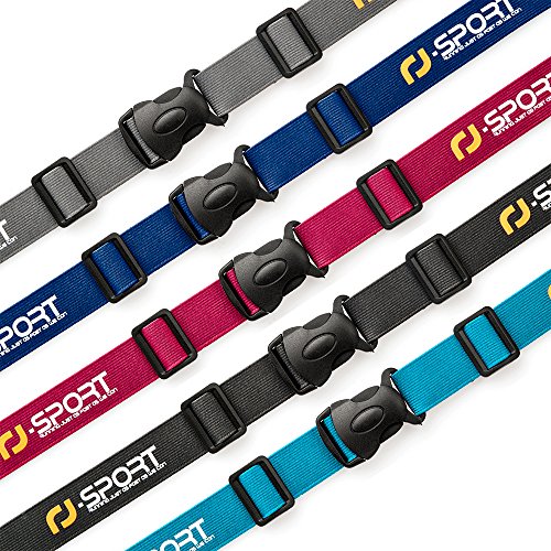 Triathlon Race Number Belt - Also for Running, Cycling, Marathons (Blue)