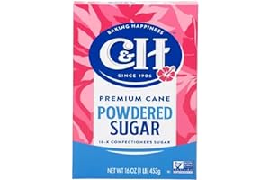 C&h: Pure Cane Powdered Confectioners Sugar, 1 Lb