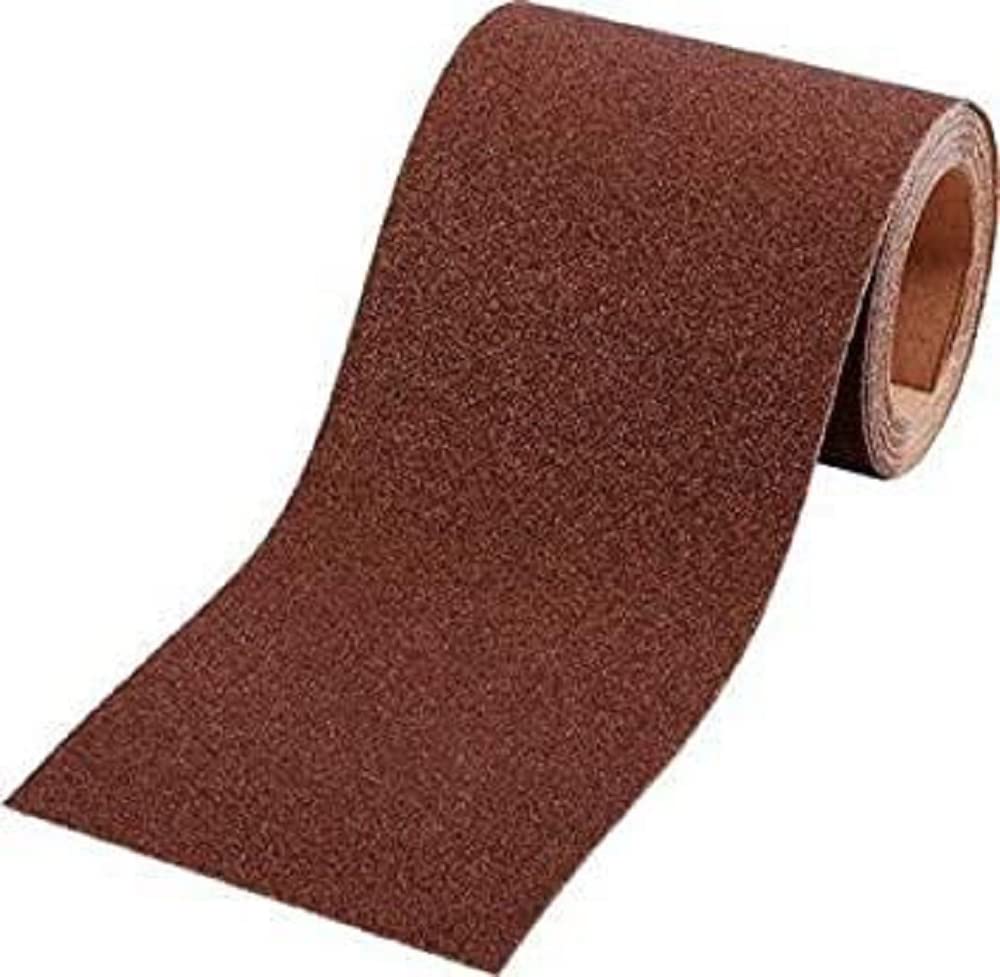 Kwb Corundum Sanding Roll 5 M X 93 Mm, 180 Grit, Synthetic Resin Bond, Reinforced Paper Backing, For Wood & Metal, Suitable For Sanding Block — image 1
