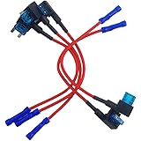 2-Pack Lumision Mini ATM/APM Fuse Taps - 16 Gauge Wire For Dash Cam, Radar Install