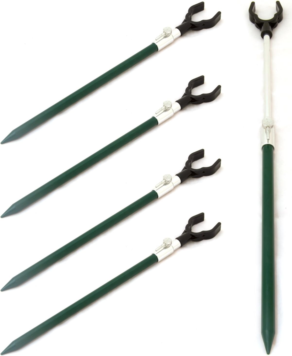 Oxbridge Telescopic 40-60cm Fishing Bankstick Adjustable Extending Rod Rest