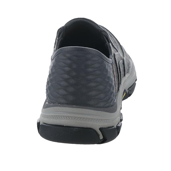 SKECHERS SLIP-INS RELAXED FIT: RESPECTED-HOLMGREN MEN’S SLIP ON, 12 3E US, CHARCOAL