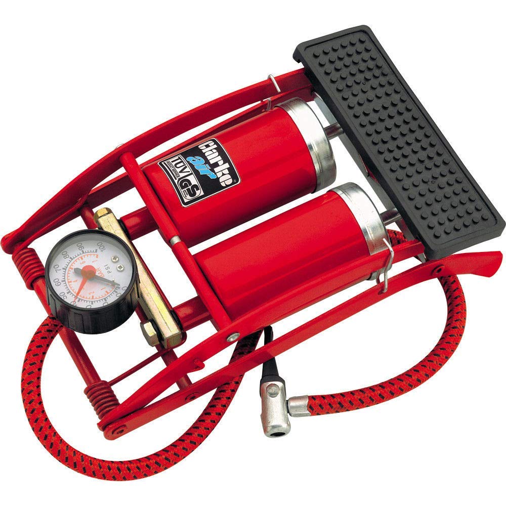 Clarke FP200 Double Barrel Tyre Inflator Foot Pump