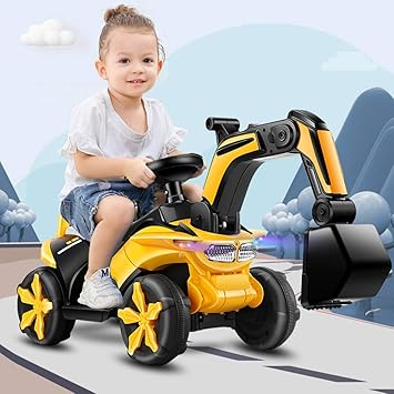 excavator ride on toy amazon