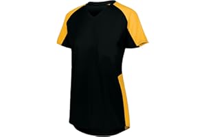 Augusta Sportswear Womens Womens Cutter Softball Jersey - Stylish and Lightweight V-Neck Tee for Women's Active Comfort