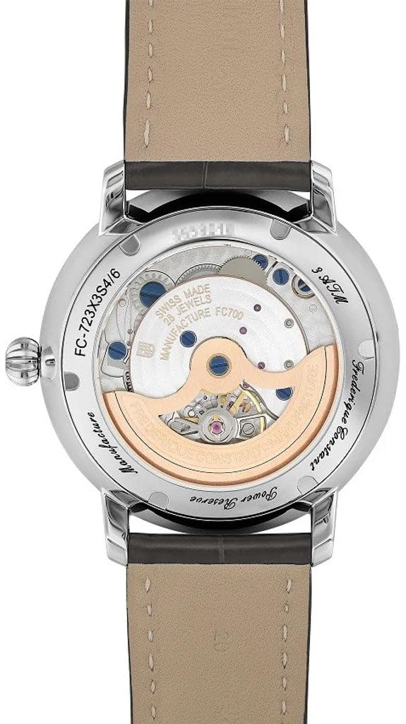 Frederique Constant Men's FC-723GR3S6 Slimline 40mm Automatic Watch