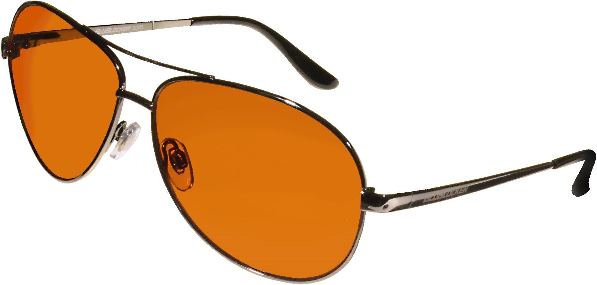 BluBlocker Aviator Sunglasses - Polarized Pewter Wire