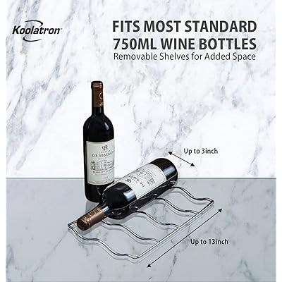 Buy Koolatron Wc12dz Dual Zone Thermoelectric Cooler 12 Bottle Capacity With Digital Temperature Controls Wine Cellar With Quiet Cooling Power And 4 Removable Shelves Black Silver Online In Turkey B01m4mfnb2 Buy Koolatron Wc12dz Dual Zone Thermoelectric Cooler 12 Bottle Capacity With Digital Temperature Controls Wine Cellar With Quiet Cooling Power And 4 Removable Shelves Black Silver Online In Turkey B01m4mfnb2