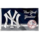 WinCraft NY Yankees Logo Insignia 3x5 Foot Grommet Banner Flag