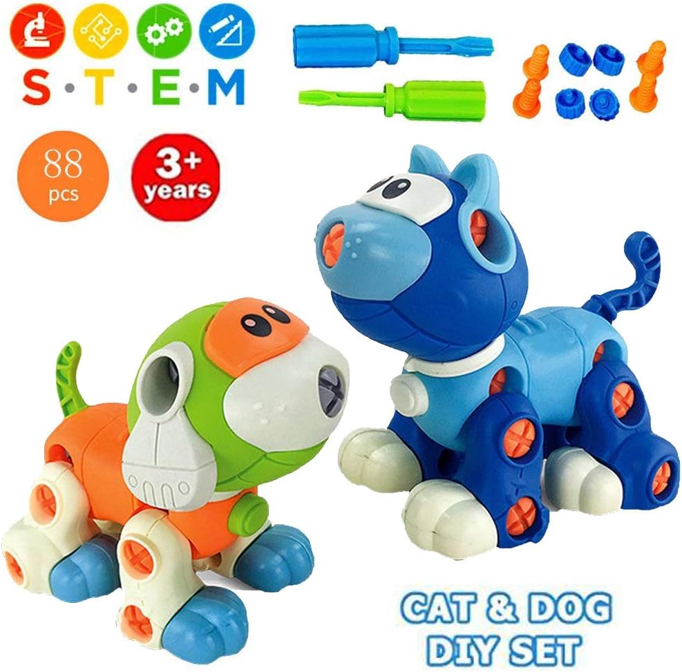 cat take apart toys