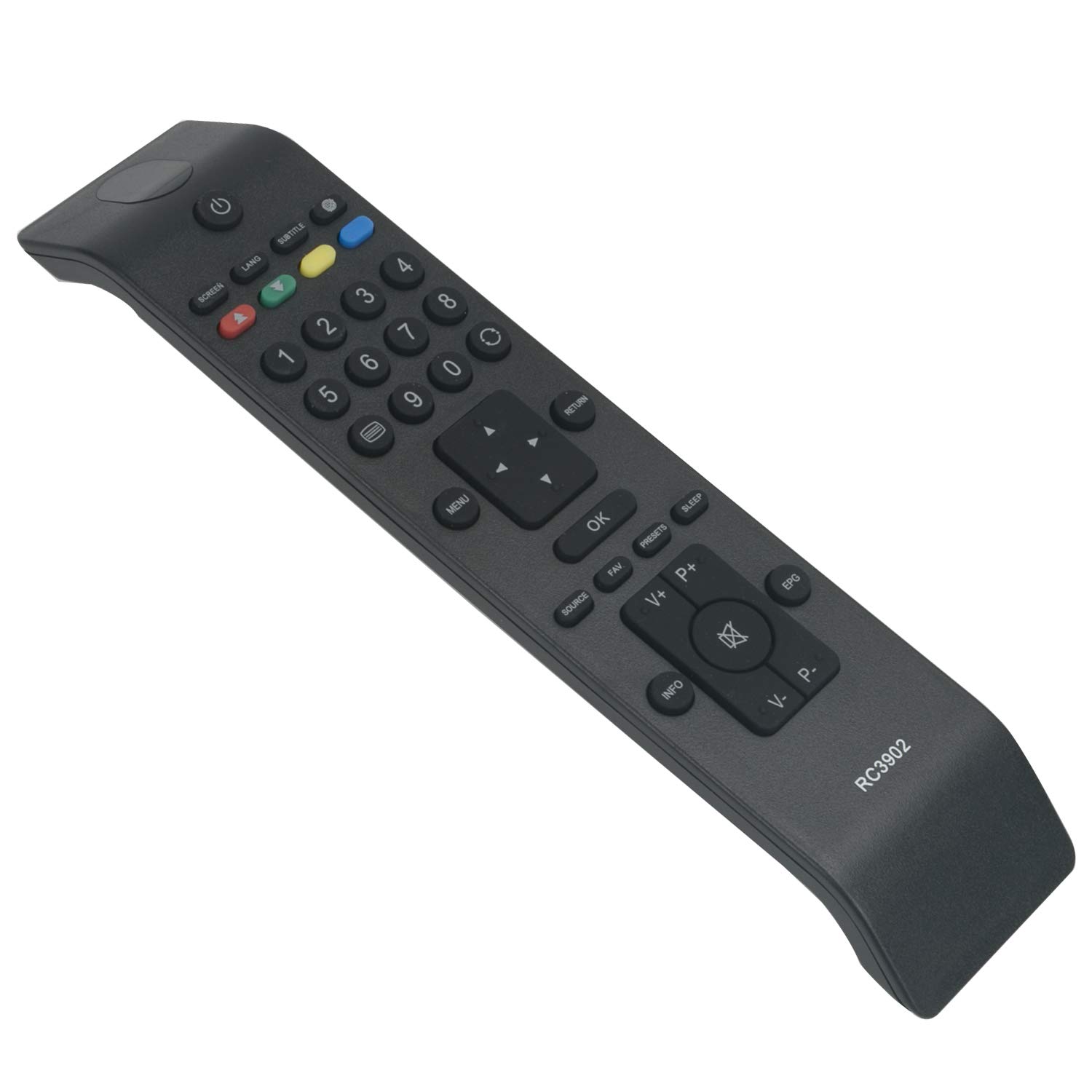 RC3902 Replace Remote Control - VINABTY RC-3902 Remote Control for HITACHI L46VN05U 19H8L02U 22H8L03U L32VK05U L32VK06U L42VK04UA L42VK04U L42VK05U L42VK06U L42VK06UB L46VF04U for BUSH DLED32165HD TV