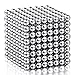 BARIHO Cube Toys Sculpture Holders, Children's Puzzle Magic Cubes DIY Educational Toys for Intelligence & Stress Relie, Silver