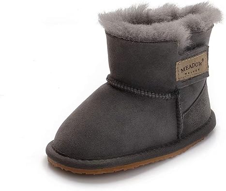 girls shearling boots
