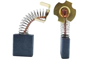 QINALO 999-044 Carbon Brushes ，Compatible D24000 DW713 DW715 DW716, Replacement for Hitachi 999044, S7-17/44, Dewalt 614367-0