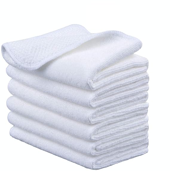 Washable Microfibre Dish Cloths Multipurpose Kitchen Cleaning Cloths