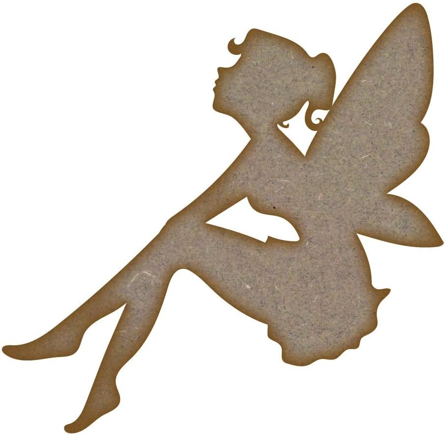 Fairy 7 - Medium 152mm x 148mm - MDF Laser Cut Craft Blank