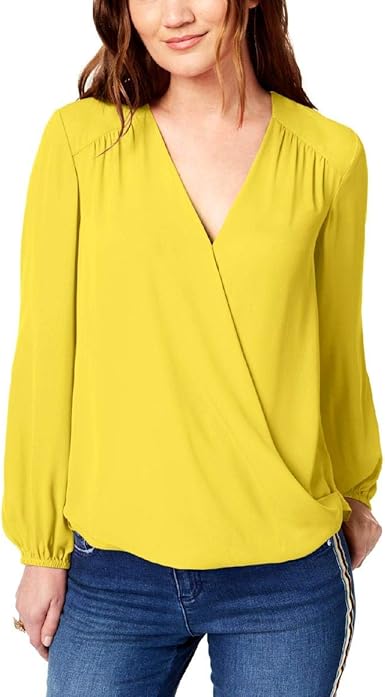 amazon yellow blouse