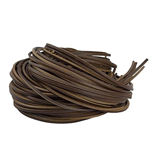 80cm / 31&quot; Dark Brown 34mm thick flat square cut Genuine