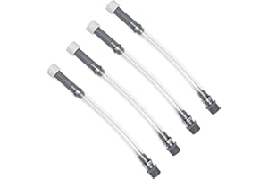 Mapleza Racing Fuel Jug Hose Kit -Vp Fuel Can spout Compatible with 3/5/5.5 Gallon Gas Cans, Improved Filter Design, Pack of 4