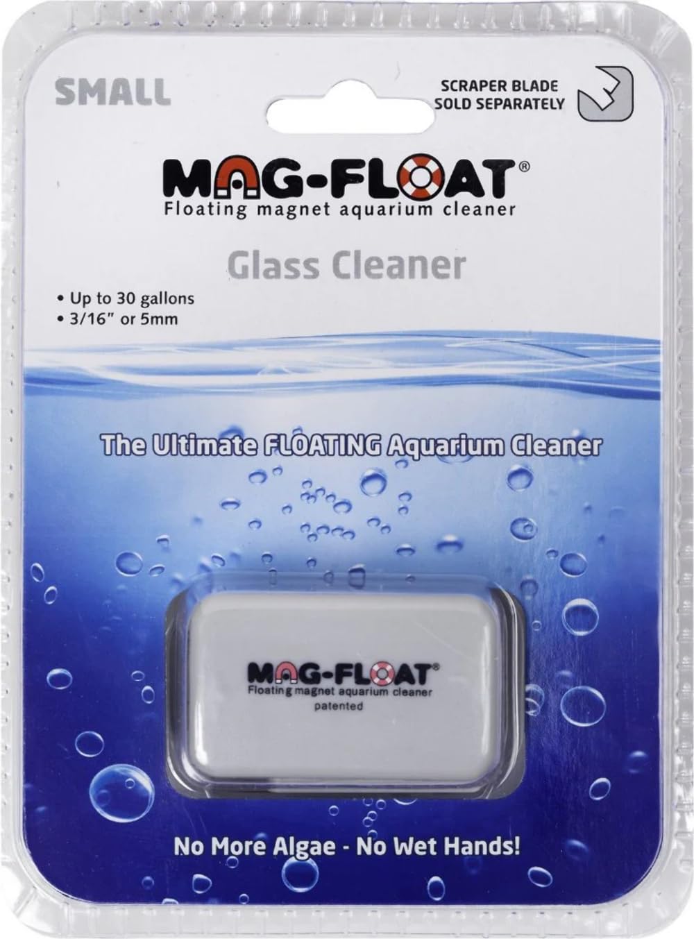 Mag-Float Glass Aquarium Cleaner, Small