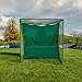 Professional Archery Back Stop Netting - Heavy Duty Reinforced Nets in 5 Sizes [Green/White] (Green, 20ft x 10ft)