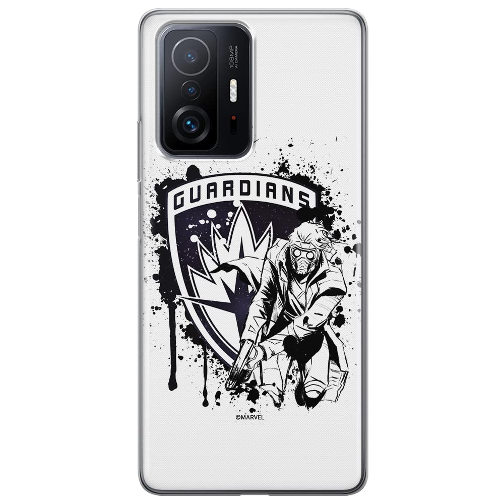 ERT GROUP mobile phone case for Xiaomi 11T 5G / 11T PRO 5G original and officially Licensed Marvel pattern Star Lord 002 optimally adapted to the shape of the mobile phone, case made of TPU