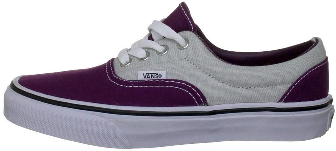 vans rojo vino con blanco