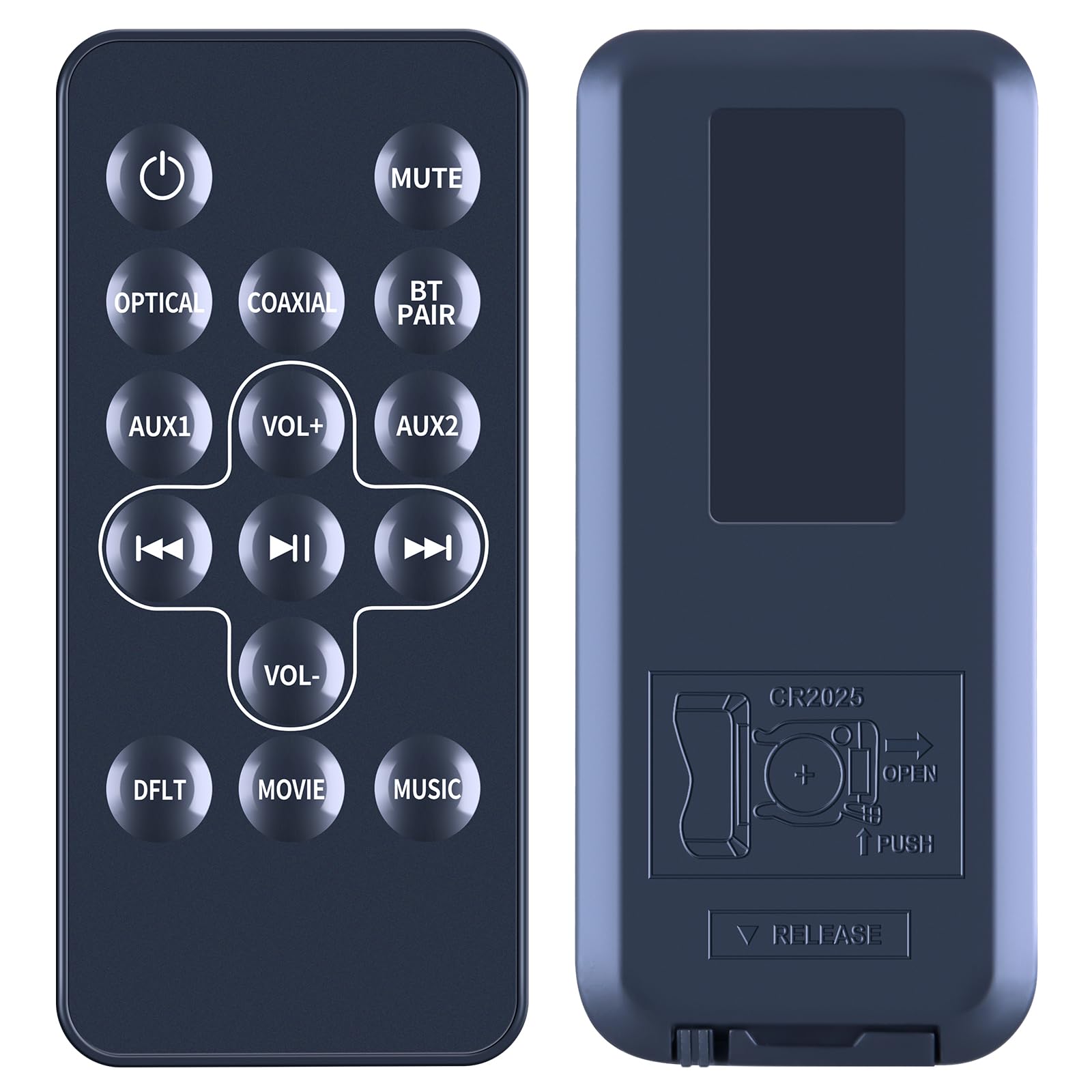 New Remote Control for Logik L32SWLB16 Soundbar System Speaker Remote Controller