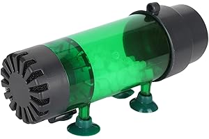 AKLOSIPY Fluidized Bed Fish with Suction Cup, Bio Media for and Saltwater Aquariums - Easy Installation and Maintenance (Flui