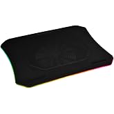 Thermaltake Massive 20 RGB Steel Mesh Panel Single 200mm Fan 10"‐19" Laptop Notebook Cooling Pad CL‐N014‐PL20SW‐A