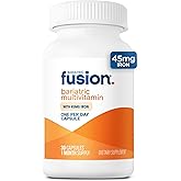 Bariatric Fusion One Per Day Bariatric Multivitamin with Iron | Easy to Swallow Capsule | Vitamin for Bariatric Surgery Patients | Gastric Bypass and Sleeve Gastrectomy | 30 Count | 1 Month Supply