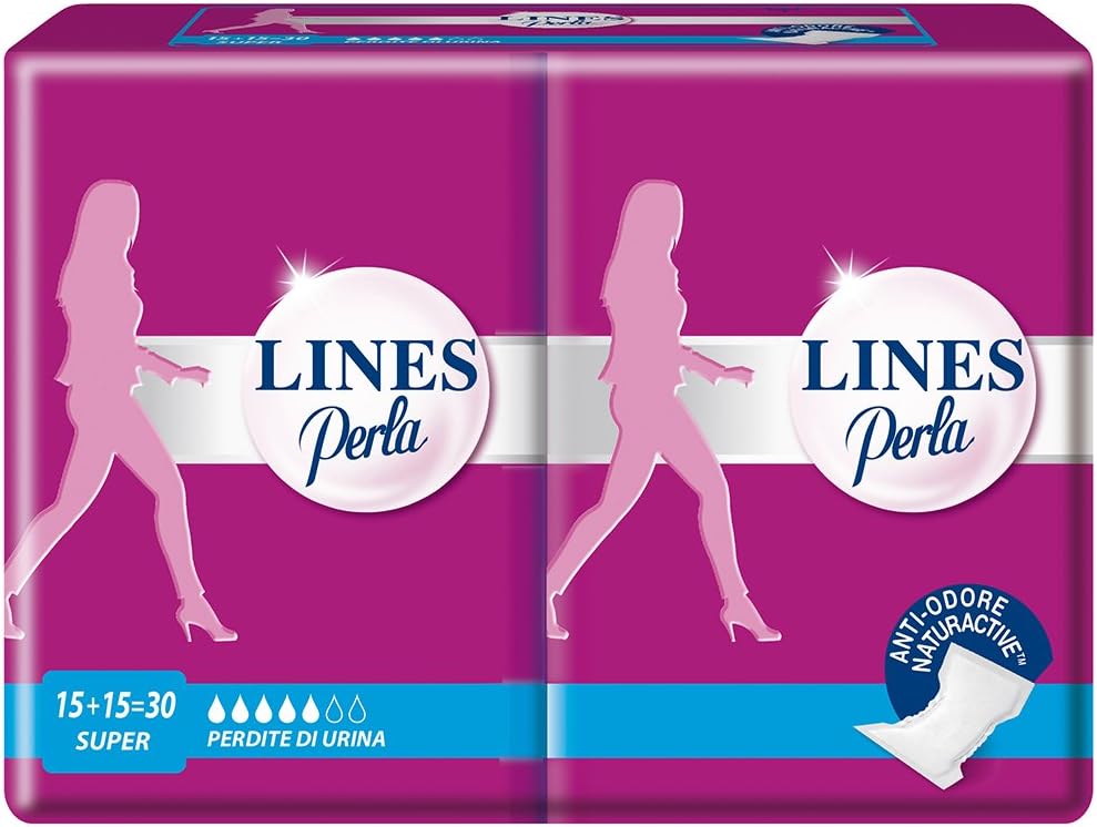 Linidor Blue Moulded Thin Super Absorbent 30 Pieces)