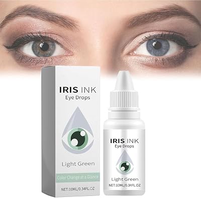 Kolarmo IrisInk Eye Drops Change Eye Color Lighten Brighten Green 10ml