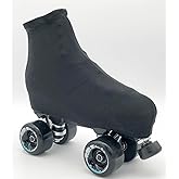 Uniq Skates Skating Boot Covers - Protective and Stylish Spandex Protection for Roller or Ice Skate Boots