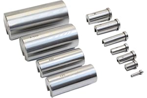 Push-Type Keyway Broach Guide Bushing, High Speed Steel Keyway Broach Bushing for CNC Router Metalworking Heat Resistance(1C)