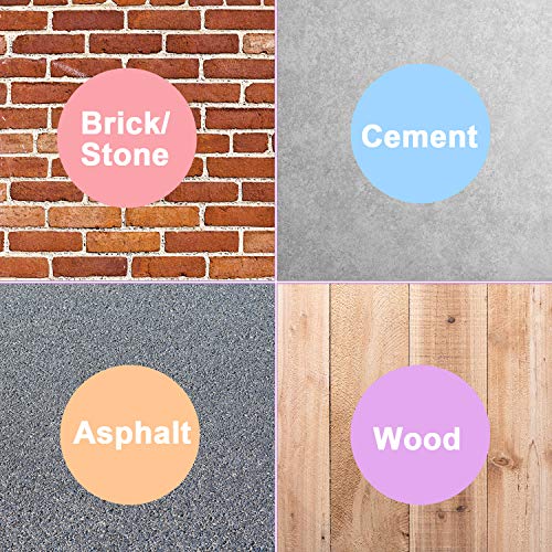 Sidewalk Chalk Bulk, Jumbo Chalk, Chalk for Outside for Kids 35 Pieces Washable Tapered Chalks for Party Favors and Gifts