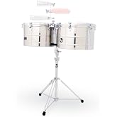 Latin Percussion LP1516-S Timbal Stainless Steel