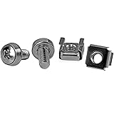 StarTech.com M6 Screws and Cage Nuts - 50 Pack - M6