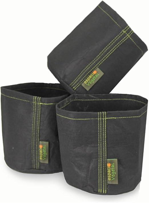 Maceta geotextil 5 litros sin asas. PLANTPOT.: Amazon.es: Jardín