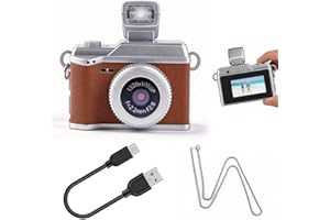 Keychain Camera,1080P HD Mini Retro Camera, Ultra-Compact Tiny Cameras with 1080P Video, 0.96" Display, Long Battery Life, Vi
