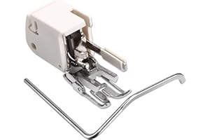 YEQIN Even Feed Walking Foot Sewing Machine Presser Foot (5mm) 214875014 for Brother Singer Janome