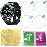 OCTelect Tempered glass screen protector for tinwoo smart watch screen protector with four pieces in one pack with round screen
