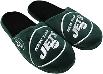 Amazon.com : Forever Collectibles NFL New York Jets Men's Slip On Slippers : Clothing