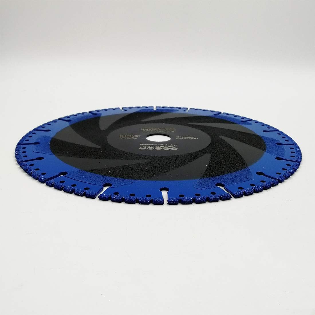 SHDIATOOL Diamond Cutting Disc 9 Inches / 230mm Vacuum Brazed Cut-off Wheel for All Purpose Demolition Blade for Stone Iron Steel Metal - Image 5